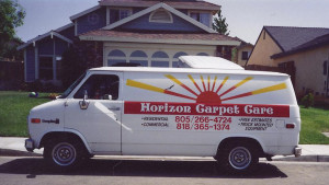 Horizon Carpet Care Van